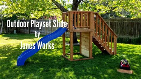 How To Attach A Slide To A Playset