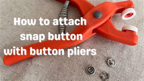 How To Attach A Snap Button