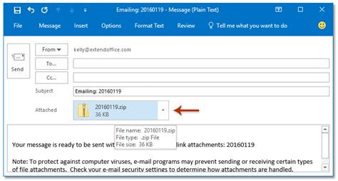 How To Attach A Zip File In Outlook