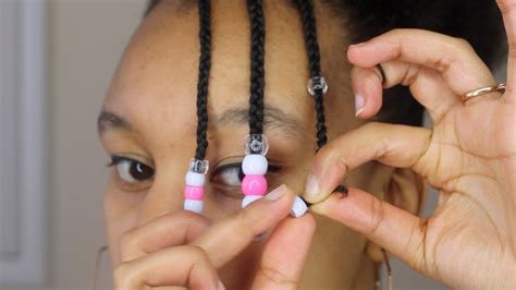 Unique How To Attach Beads To Hair Braids Hairstyles Inspiration