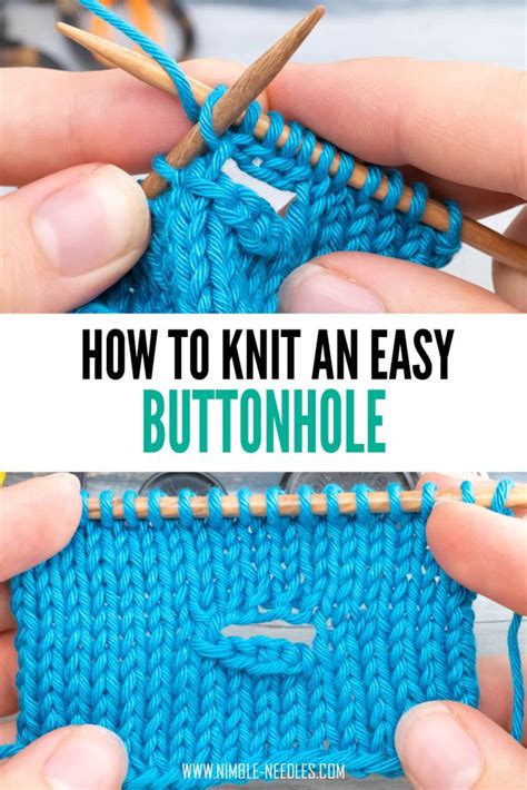 How To Attach Button To Knitting