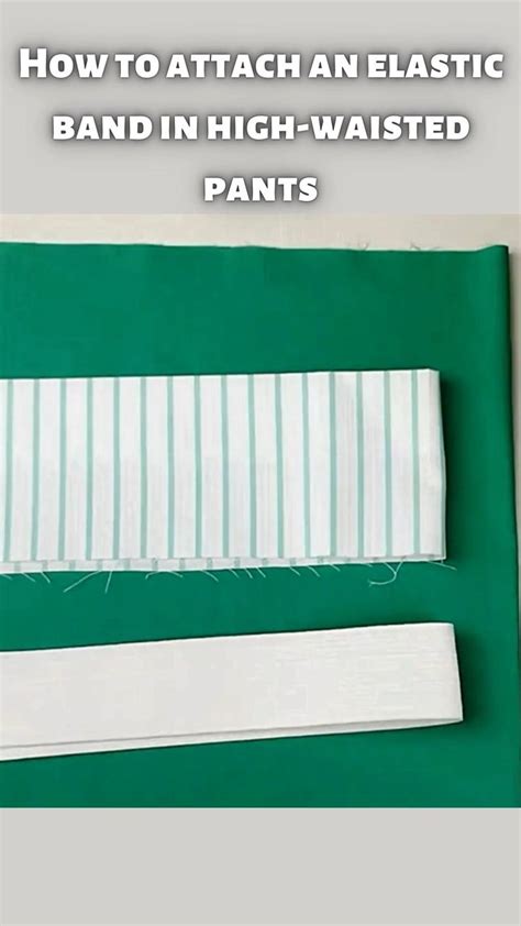 How To Attach Elastic To Pants