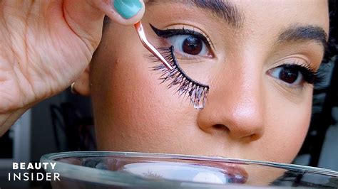 How To Attach False Lashes Without Glue