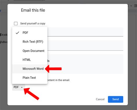 how to attach google form in word