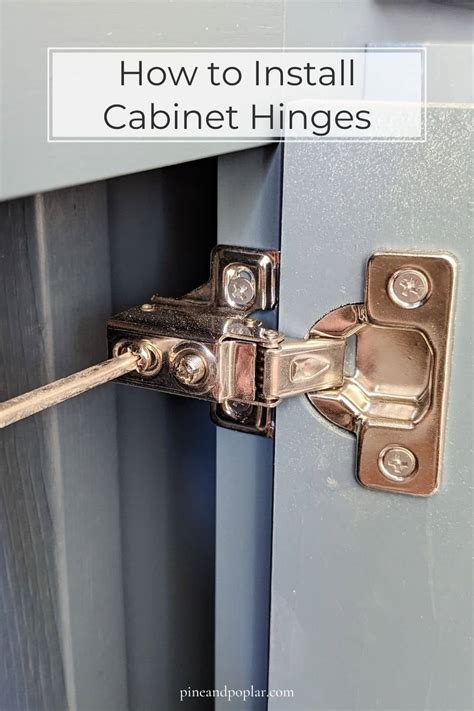 How To Attach Hinges
