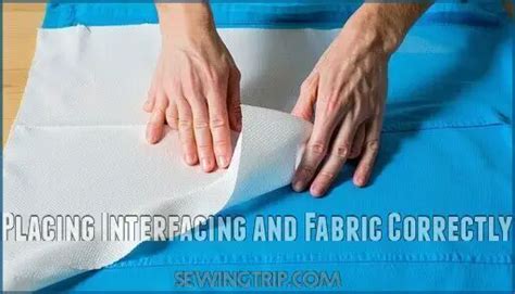 How To Attach Interfacing To Fabric