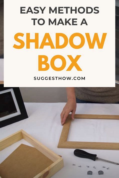 How To Attach Items In Shadow Box