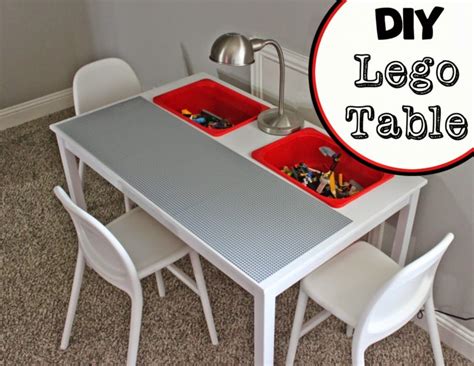 How To Attach Lego Plates To Table