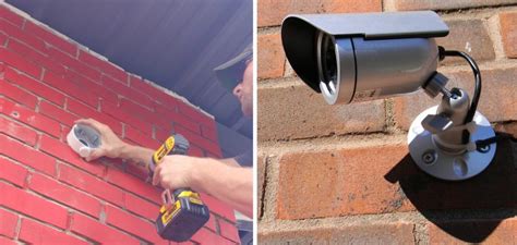 How To Attach Security Camera To Brick