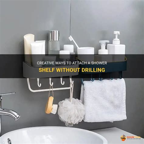 How To Attach Shelf In Shower