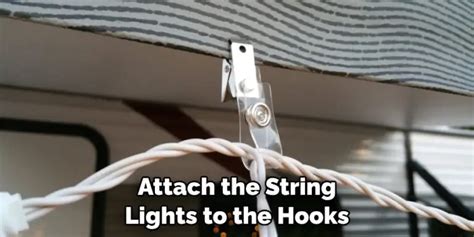 How To Attach String Lights To Shed