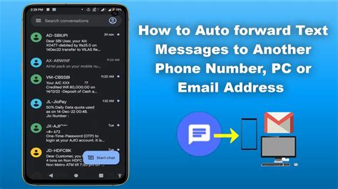 how to auto forward text messages on android