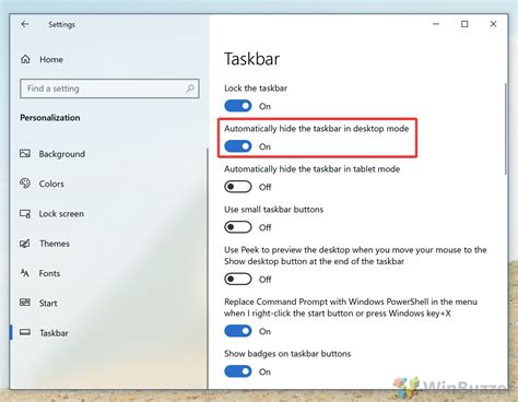 How To Auto Hide Taskbar In Windows Xp