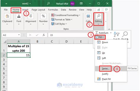 how to auto numbers in excel without dragging