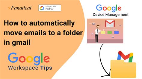 how to auto send emails to a folder in gmail
