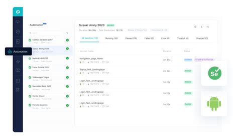 how to automate android apps using selenium