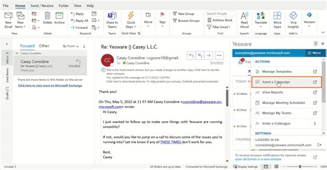 how to automate emails in outlook and excel file