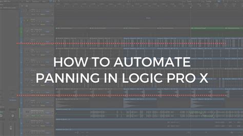 How To Automate Logic Pro X