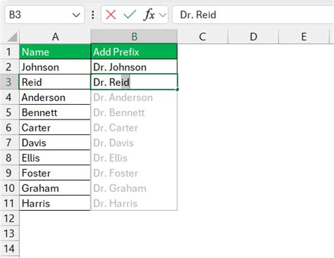 how to automatically add character in excel