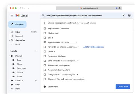how to automatically move emails to label in gmail