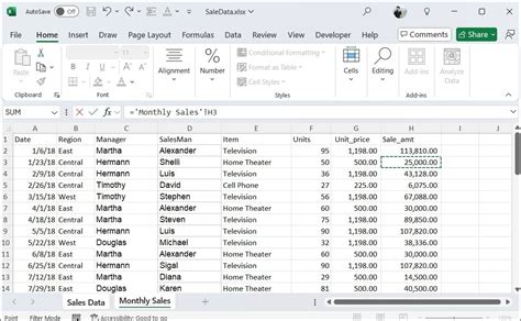 how to automatically pull data from another workbook in excel