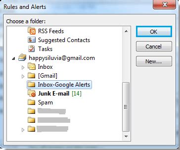 how to automatically save emails to a folder