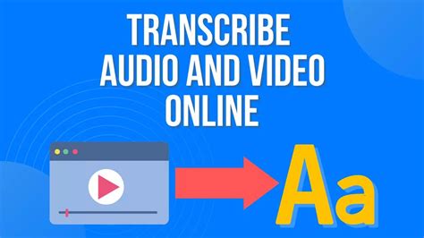 how to automatically transcribe video convert audio to text