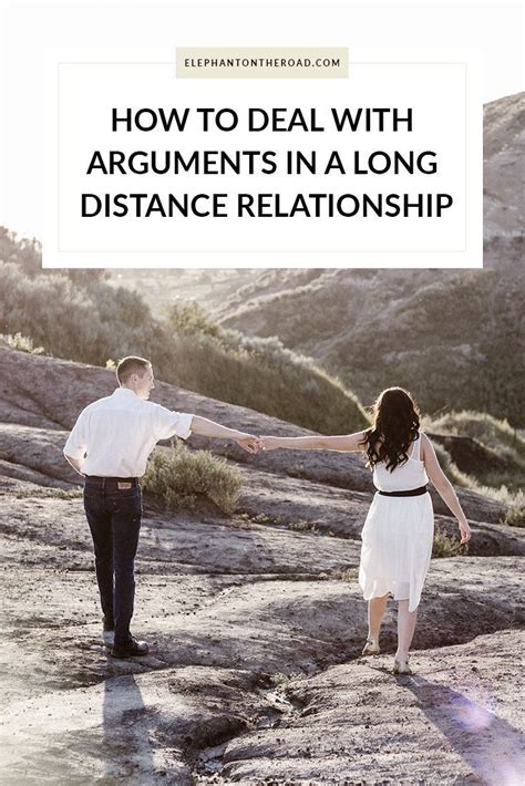 how to avoid arguments in a long distance relationship