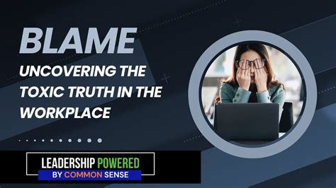 how to avoid blame in the workplace