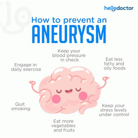 how to avoid brain aneurysm