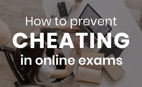 how to avoid cheating on online exams