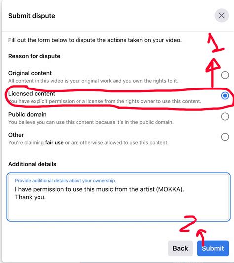 how to avoid copyright music in fb