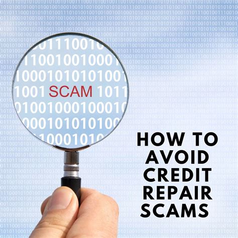 how to avoid credit repair scams