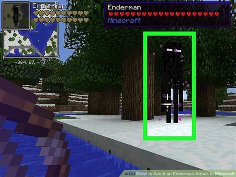 how to avoid enderman attack
