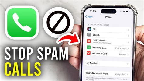how to avoid getting spam calls on iphone