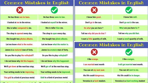 how to avoid grammatical error