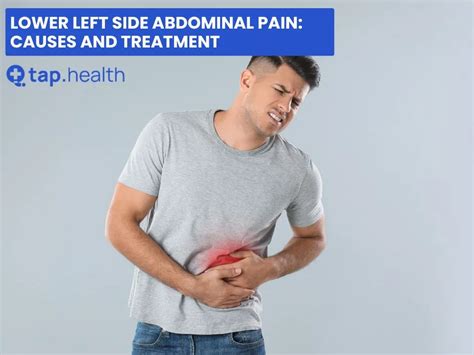 how to avoid sharp pain in lower left abdomen