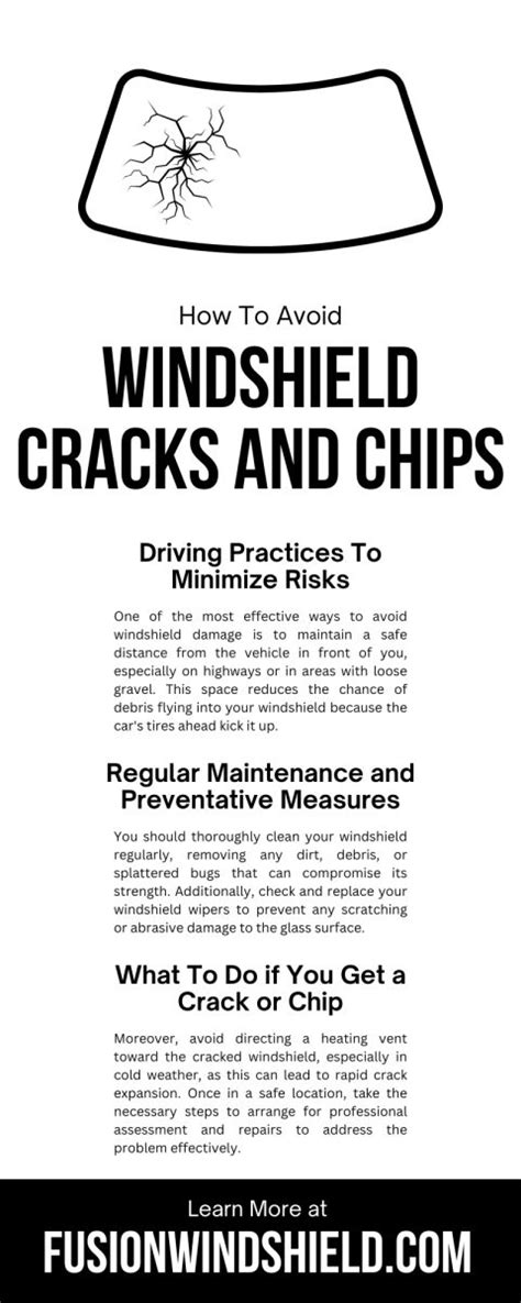 How To Avoid Windshield Chips