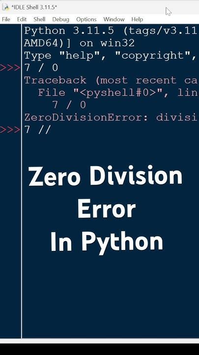 how to avoid zero division error in python