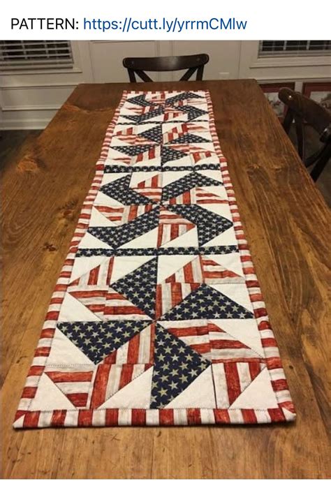 How To Back A Patchwork Table Runner