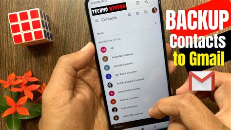how to backup contacts to gmail in redmi