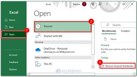 how to backup excel file