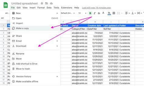 how to backup google sheets automatically
