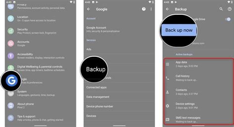 how to backup messages from google messages