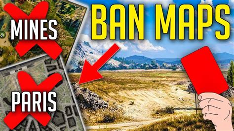 how to ban map in wot