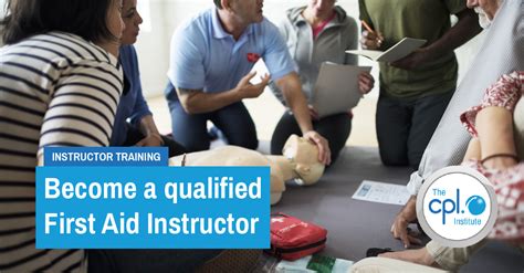 how to be a first aid instructor