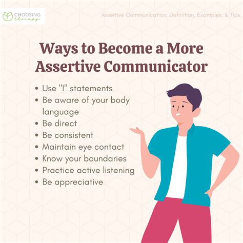 how to be assertive in communication