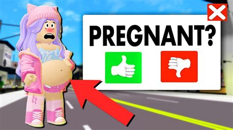 how to be pregnant in roblox for free