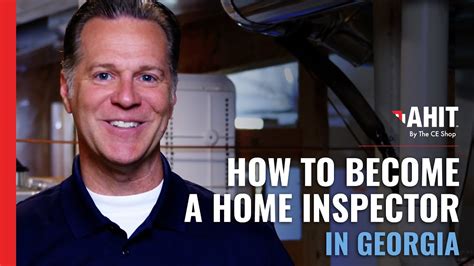 how to become a home inspector in georgia