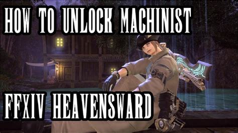 How To Become A Machinist In Ff14